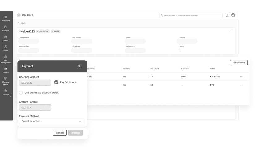 Automated Billing & Payment Processing